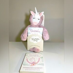Slumberkins unicorn doll and book